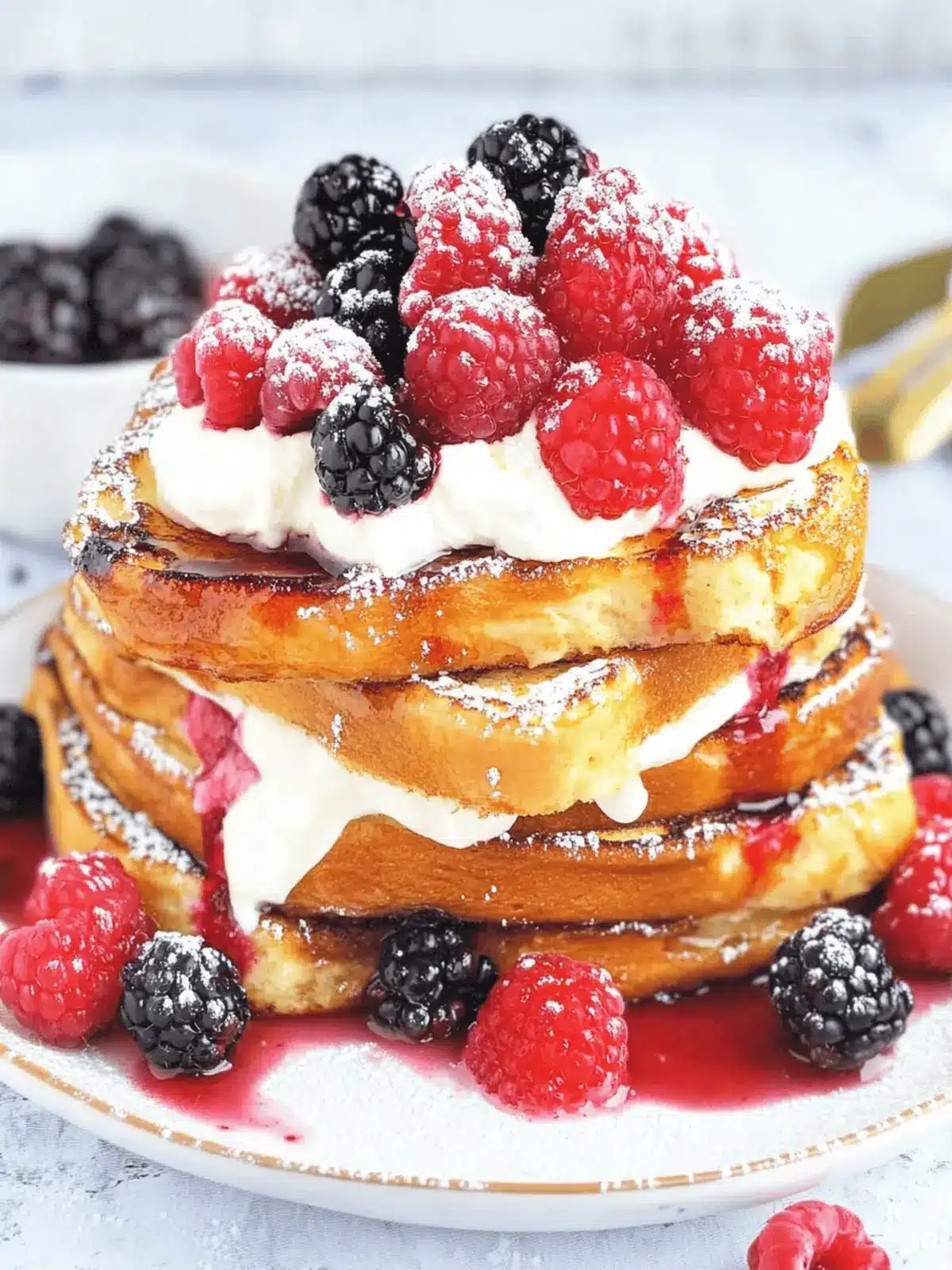 Berry Cream Cheese Stuffed French Toast That Feels Like Home 4 Berry Cream Cheese Stuffed French Toast