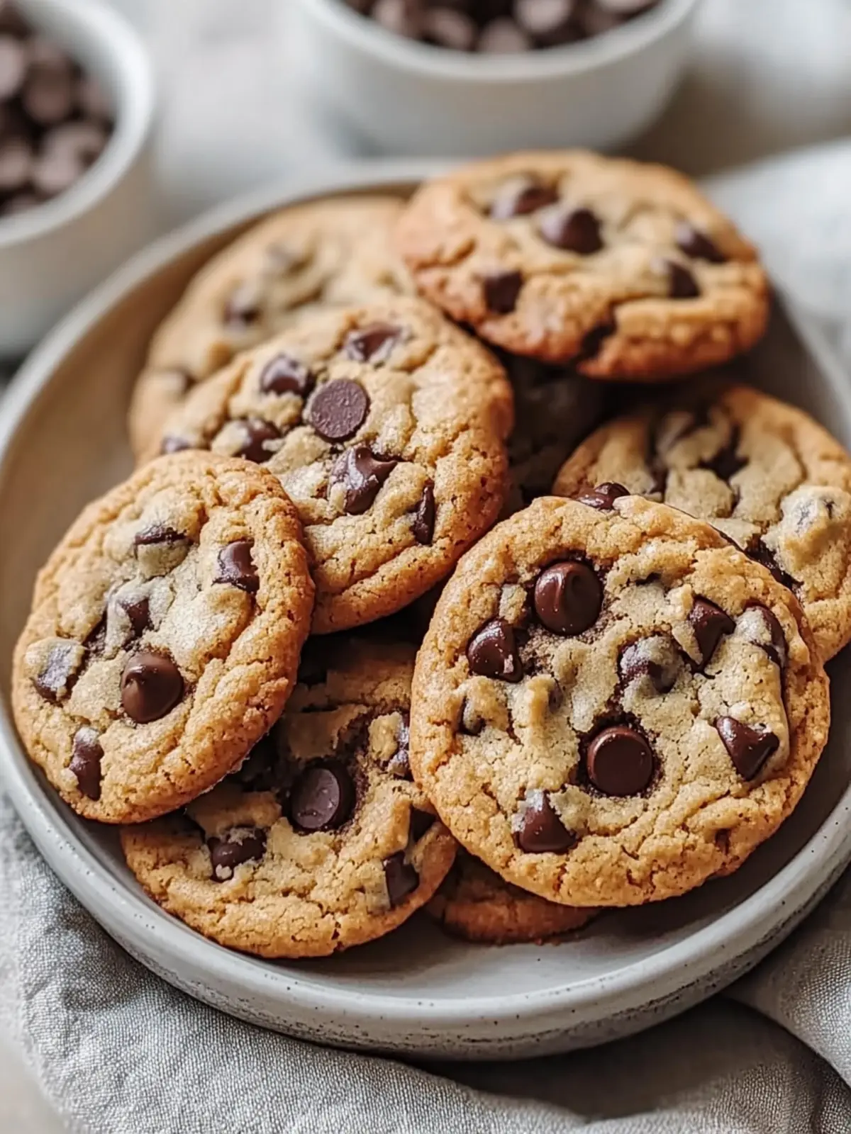 Bakery Style Chocolate Chip Cookies