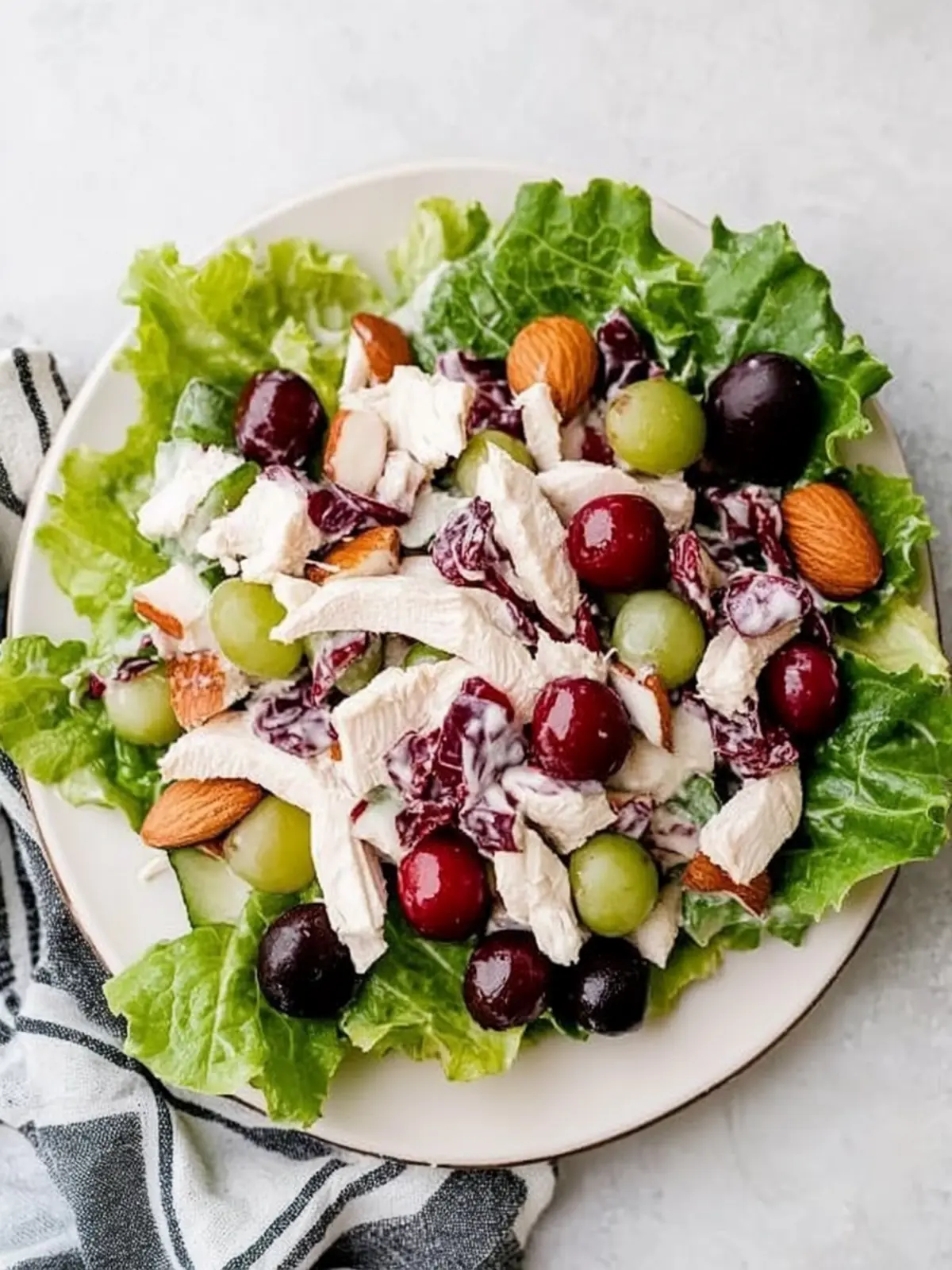 Deliciously Light Chicken Waldorf Salad for Healthy Meals 2 Chicken Waldorf Salad