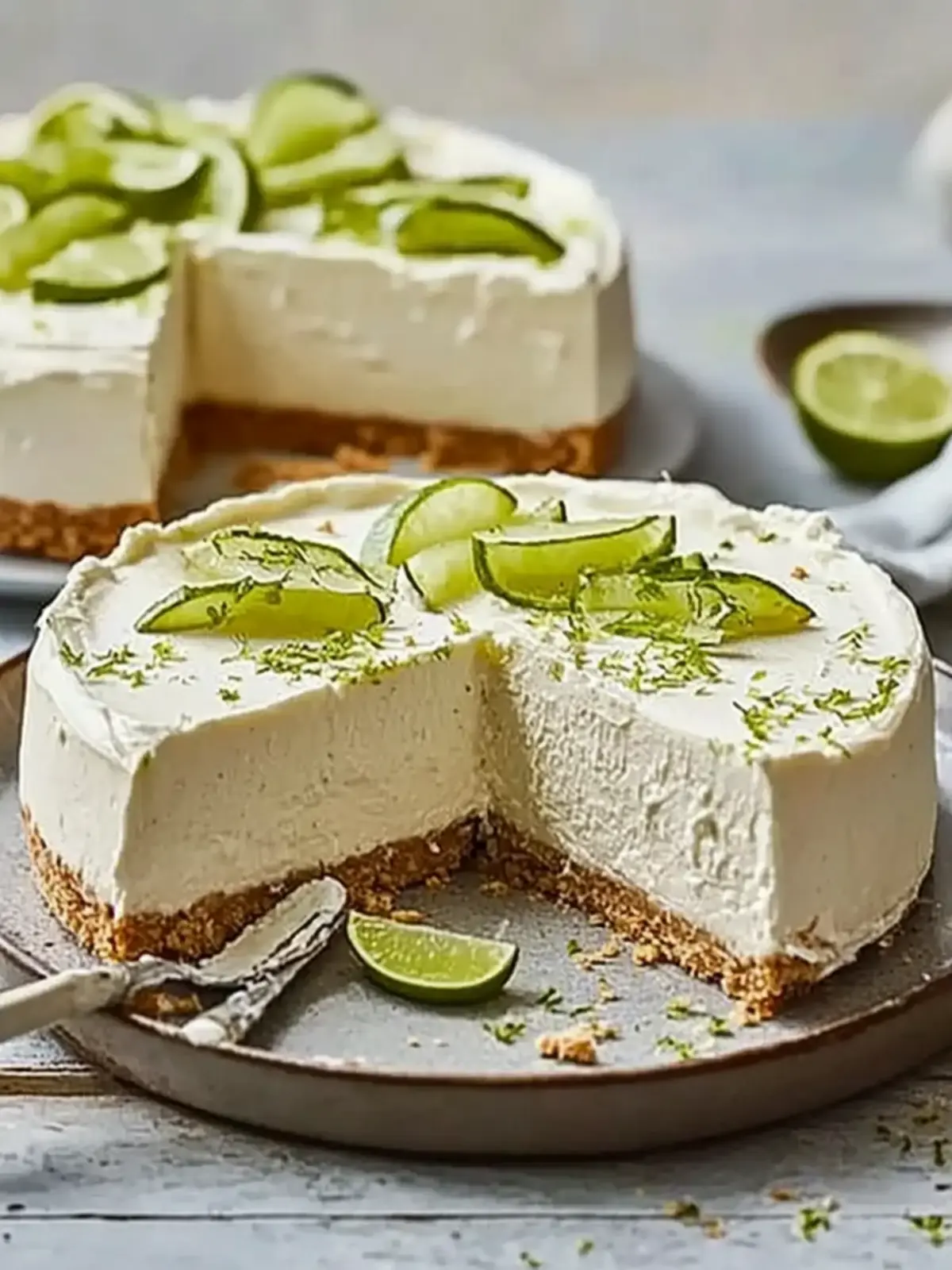 Irresistible No-Bake Lime Cheesecake Recipe You ll Love 2 Lime cheesecake