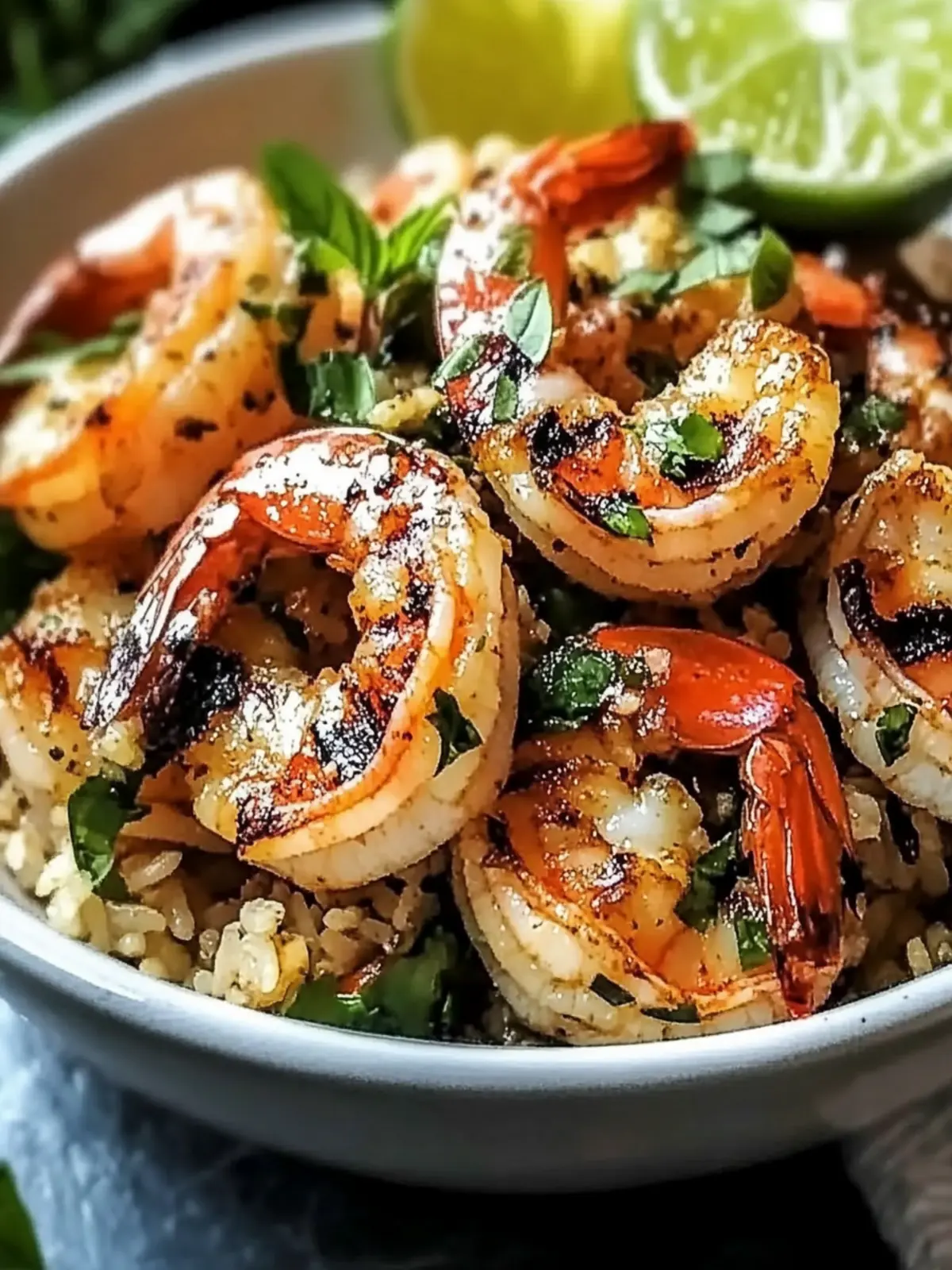 Thai Chili Lemongrass Grilled Shrimp with Lime Fried Rice Magic 4 Thai Chili Lemongrass Grilled Shrimp with Sweet Basil & Lime Fried Rice: An Incredible Ultimate Recipe