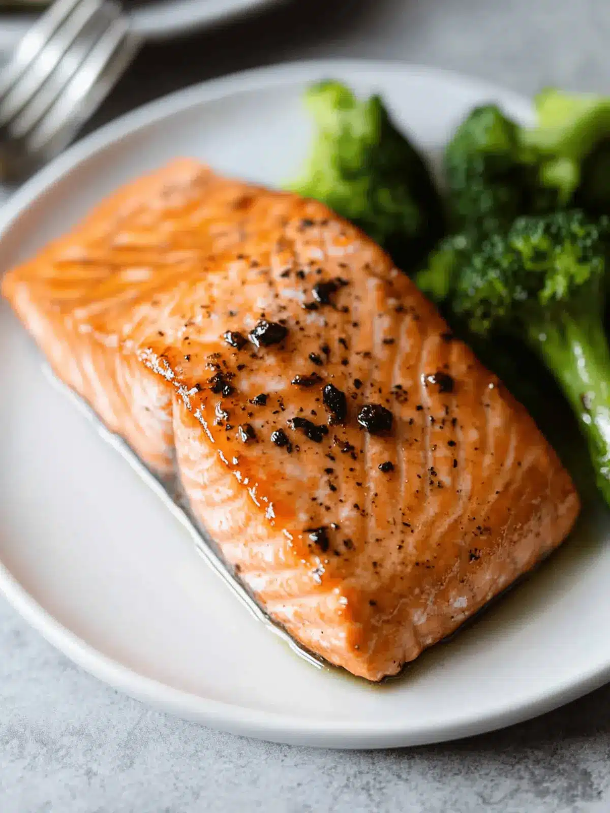 Maple Bourbon Salmon