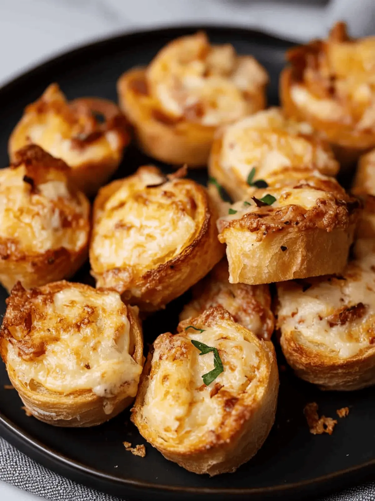 Irresistible Mini Croque Monsieur with Béchamel Delight 4 Mini Croque Monsieur with Béchamel