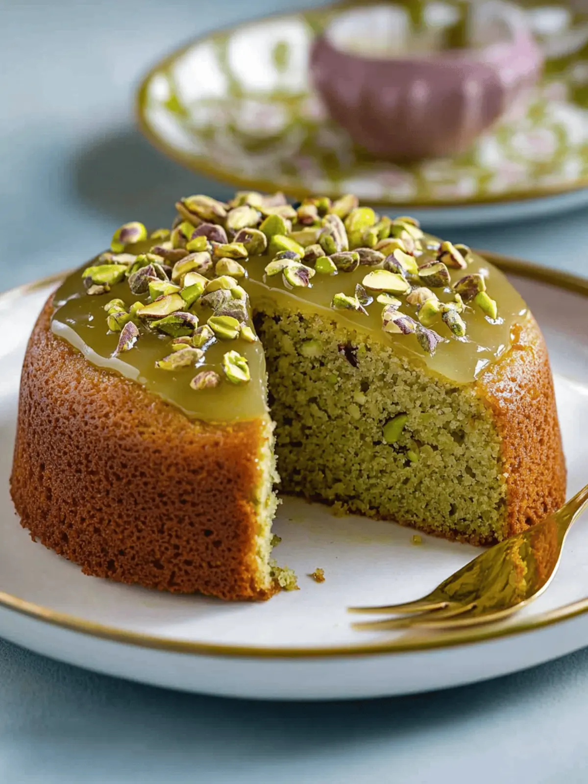 Delightful Honey Cake with Pistachios You ll Crave Again! 2 Honey Cake with Pistachios