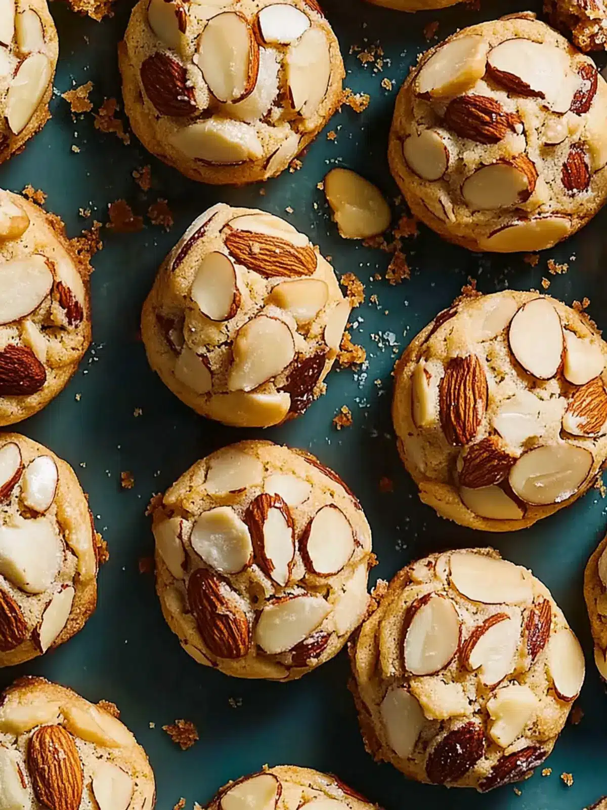 Rum-Buttered Almond Cookies